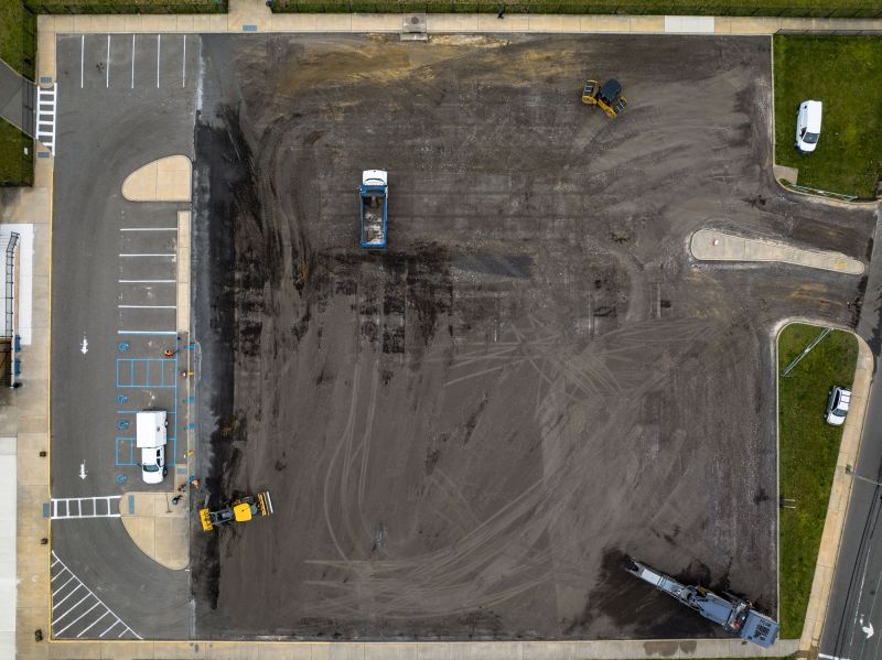 Parking Lot Excavation in Pearland, TX