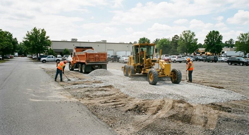 Parking Lot Gravel Repair in Salt Lake City, UT