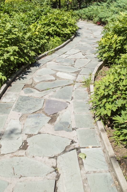 Completed Stone Pathway